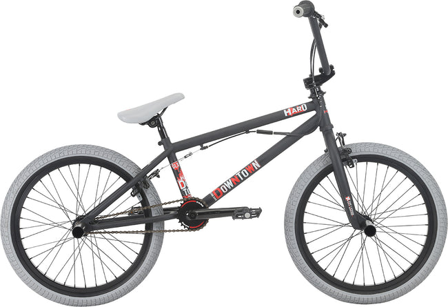 Haro Downtown DLX Bike - Matte Black - 1