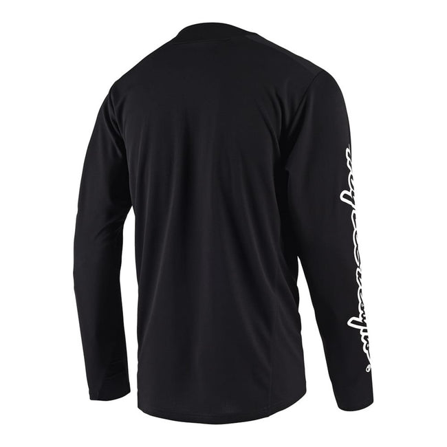 Troy Lee 2018 Sprint BMX Race Jersey-Solid Black - 2