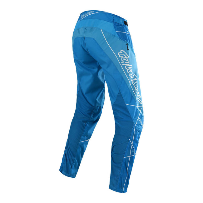 Troy Lee 2018 Sprint Pants - Metric - Ocean/White - 3