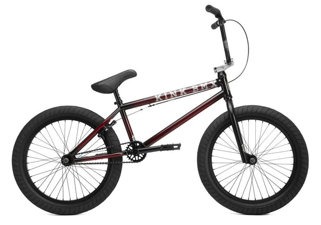 Kink Gap 20.5&quot;TT Bike-Gloss Trans Black Cherry Friction Fade - 1