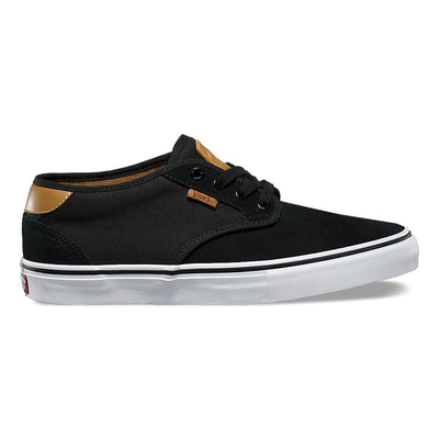 Vans Chima Estate Pro Shoes-Black/White/Tan