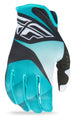 Fly Racing 2017 Lite Glove-Black/White/Teal - 1