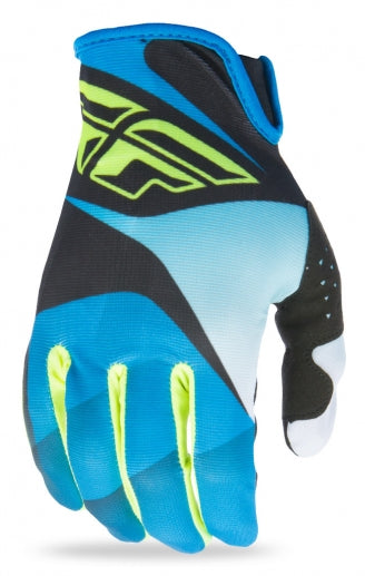 Fly Racing 2017 Lite Glove-Blue/Black/Hi-Vis - 1