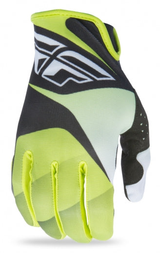 Fly Racing 2017 Lite Glove-Lime/Black/White - 1