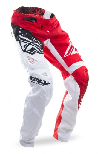 Fly Racing 2017 Kinetic Crux Bicycle Pants-Red/White - 1