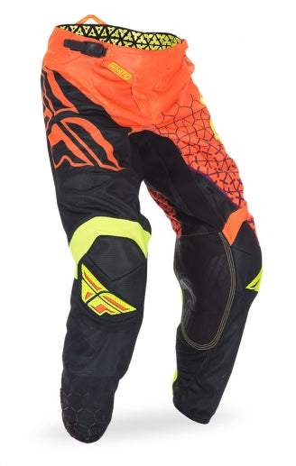 Fly Racing 2016 Kinetic Mesh Trifecta Pants-Fluorescent Orange/Black - 1