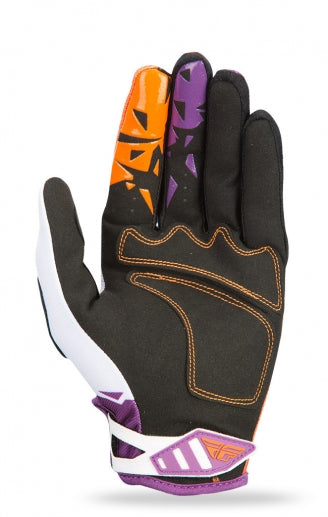 Fly Racing 2017 Kinetic Glove-Orange/Purple - 3