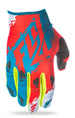 Fly Racing 2017 Kinetic Glove-Dark Teal/Red - 1