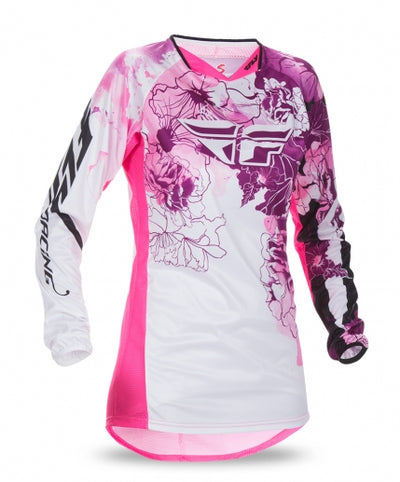 Fly Racing 2017 Kinetic Ladies BMX Race Jersey-Pink/Purple