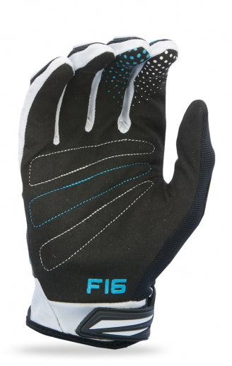 Fly Racing 2017 F-16 Gloves-Black/White - 2