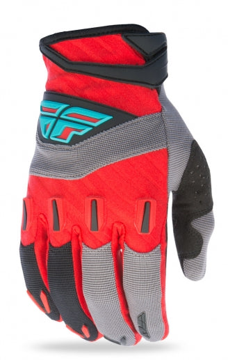 Fly Racing 2017 F-16 Gloves-Red/Black/Gray