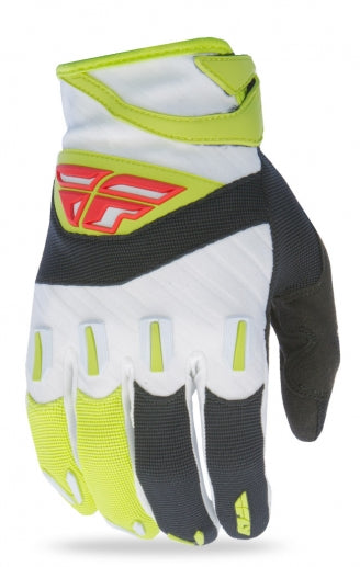 Fly Racing 2017 F-16 Gloves-Black/Lime