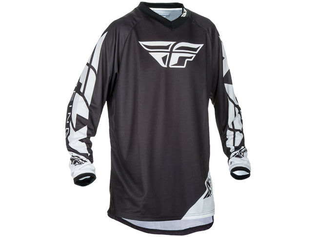 Fly Racing 2018 Universal BMX Race Jersey-Black - 1