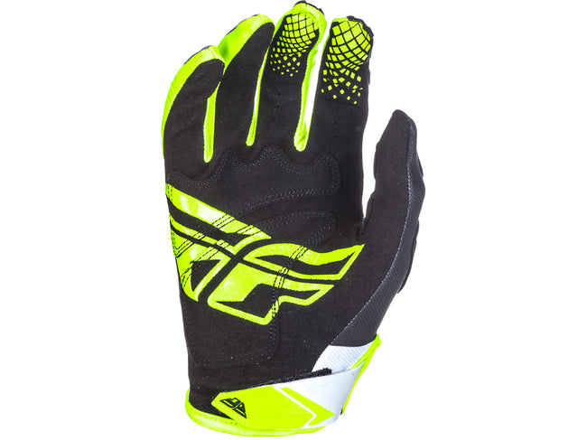 Fly Racing 2018 Kinetic Glove - Black/White/Hi-Vis - 2