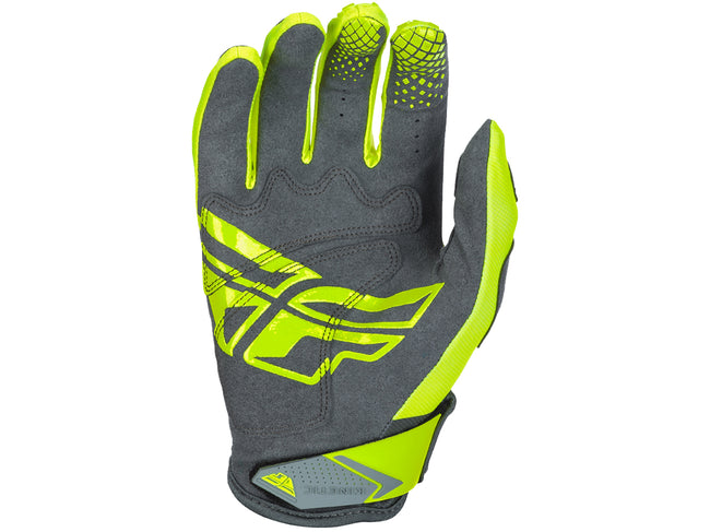 Fly Racing 2018 Kinetic Glove - Hi-Vis/Grey - 2