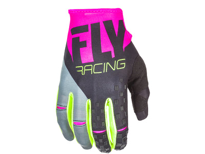 Fly Racing 2018 Kinetic Glove - Pink/Black/Hi-vis