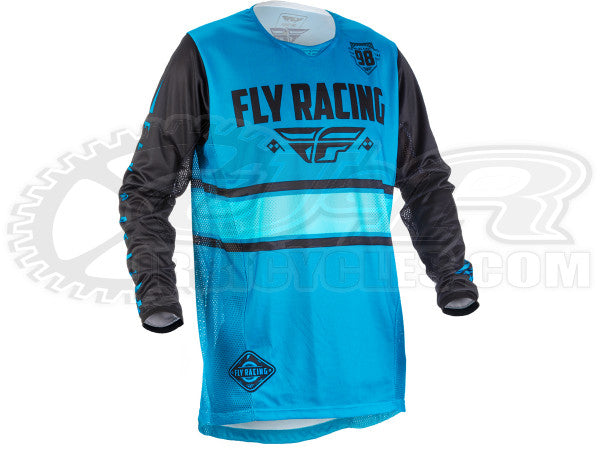 Fly Racing 2018 Kinetic Era BMX Race Jersey-Blue/Black - 1