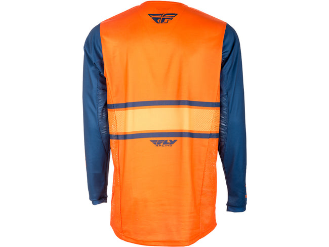 Fly Racing 2018 Kinetic Era BMX Race Jersey-Orange/Navy - 2