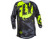 Fly Racing 2018 Kinetic Outlaw BMX Race Jersey-Black/Hi-Vis - 1