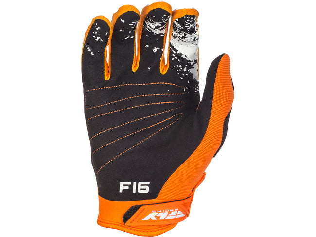 Fly Racing 2018 F-16 Glove - Orange/White - 2