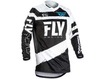 Fly Racing 2018 F-16 BMX Race Jersey-Black/White