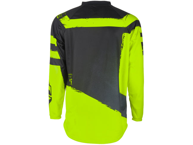 Fly Racing 2018 F-16 BMX Race Jersey-Black/Hi-Vis - 2