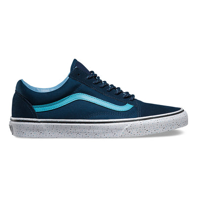 Vans Old Skool Speckle Shoes-Dress Blues/True White