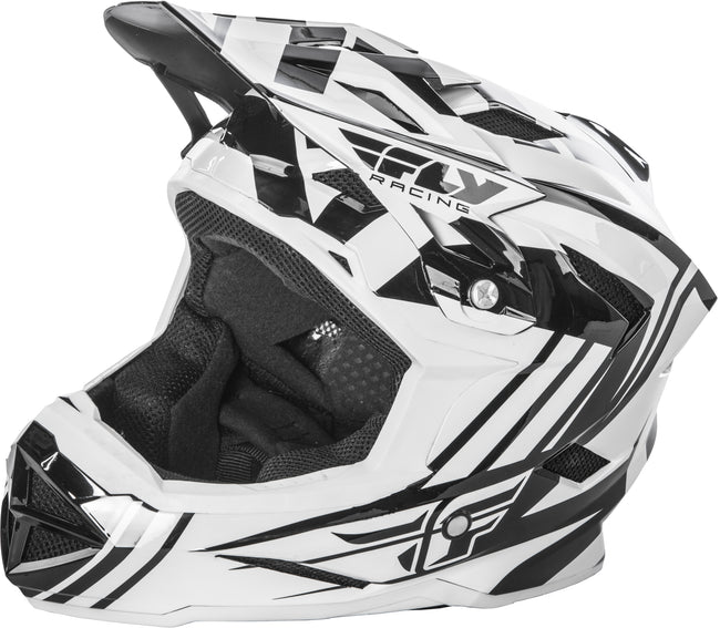 Fly 2018 Default Helmet-White/Black - 1