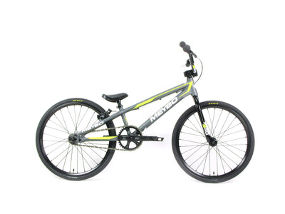 Meybo Clipper Junior BMX Race Bike-Grey-White-Lime