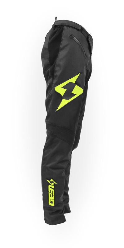 Lead Racing 2019 BMX Coolfit Race Pant-Black/Hi-Vis