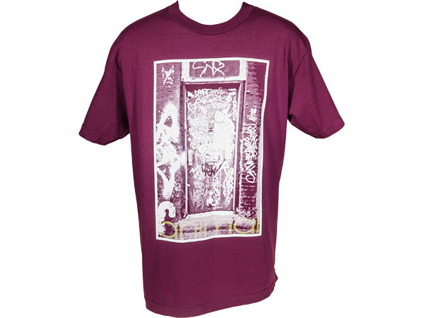 Animal Marcy Ave T-Shirt-Maroon/White - 1