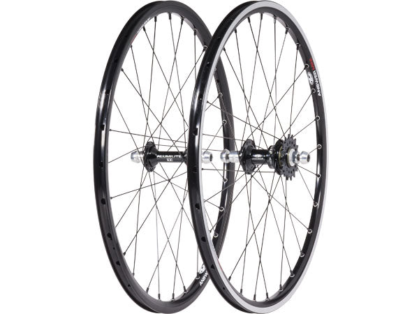 Answer Alumilite Ti Cassette Mini Cruiser BMX Race Wheelset-24x1 1/8&quot; - 1