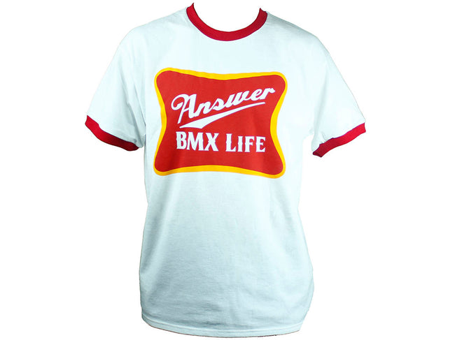 Answer BMX Life T-Shirt-White - 1