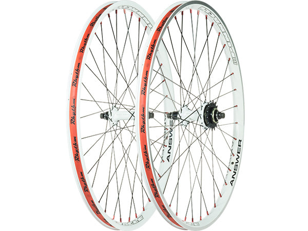 Custom Wheelset: Answer Pinnacle Rims with Answer Holeshot Hubs-24x1.75&quot; - 1