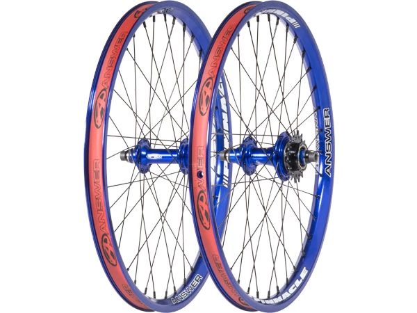 Answer Pinnacle BMX Race Wheelset-24x1.75&quot; - 6