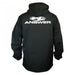 Answer Windbreaker Hooded Button-Up-Black - 2