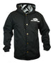 Answer Windbreaker Hooded Button-Up-Black - 1