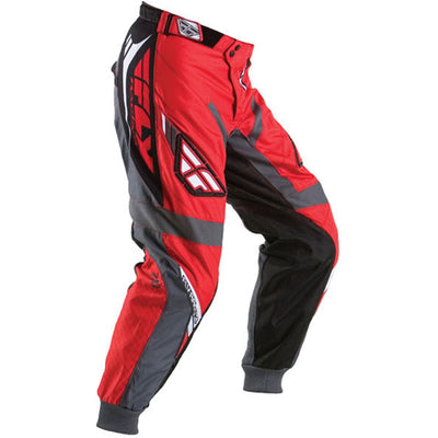 Fly Racing 2010 F-16 Race Pants-Red/Steel