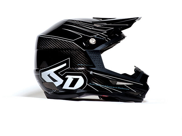 6D ATB-1 Carbon Attack Helmet-Black - 1