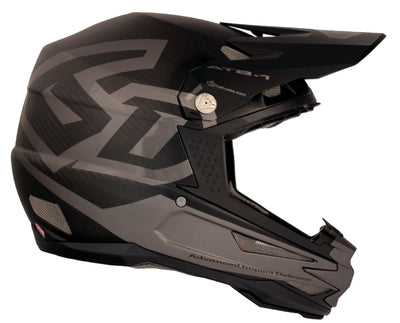 6D ATB-1 Carbon Macro Helmet-Black