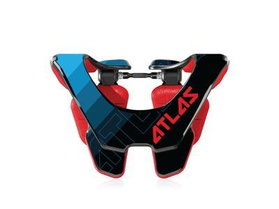 Atlas Prodigy Race Neck Brace-Abyss