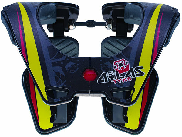 Atlas Tyke Neck Brace-Yellow/Red - 1