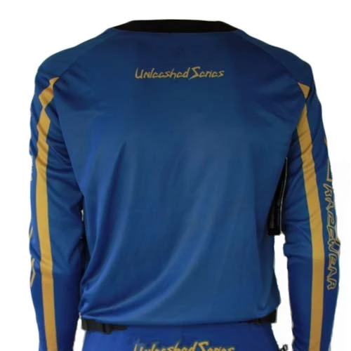 Corsa Unleashed BMX Race Jersey-Navy/Gold - 2