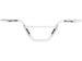 Bombshell Aluminum Race BMX Race Handlebars-6.5&quot; - 1