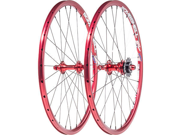 Bombshell Jet Cassette Mini BMX Race Wheelset-Mini-20x1 1/8&quot; - 5