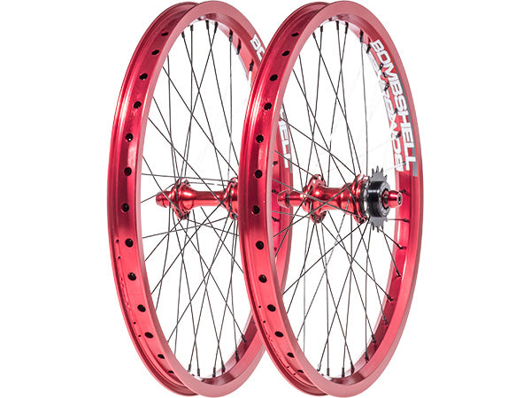 Bombshell Jet Cassette Pro BMX Race Wheelset-20x1.75&quot; - 3