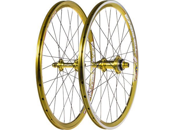 Bombshell SL Cassette Expert BMX Race Wheelset-20x1 3/8&quot; - 3