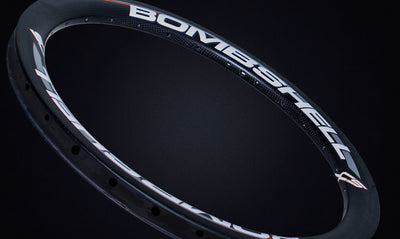 Bombshell CS Carbon Pro BMX Front Rim - 28H 20x1.75"