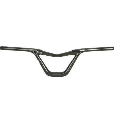 Box Hex Lab OS Carbon BMX 28.6mm Handlebar - 6" x 26" - Black