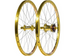 Bombshell BL Expert Plus BMX Race Wheelset-28H-20x1.50&quot;-Gold - 2